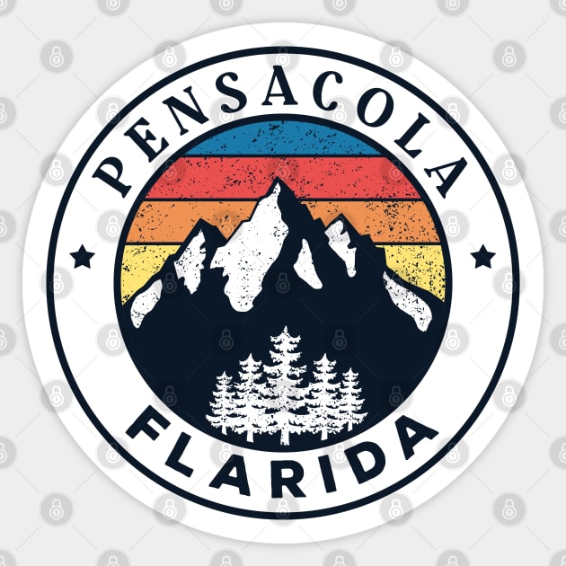 Pensacola Florida Sticker by Tonibhardwaj